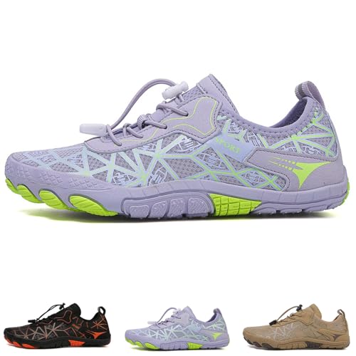 FJZFXKZL Erdungsschuhe mit Kupfer, geerdete Barfußschuhe, orthopädische Wanderschuhe for Damen und Herren(B,40 EU) von FJZFXKZL