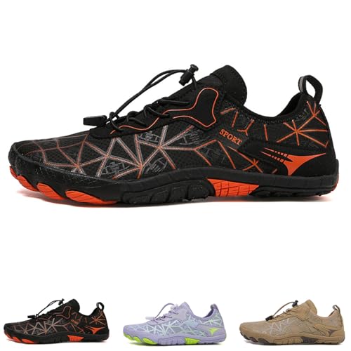 FJZFXKZL Erdungsschuhe mit Kupfer, geerdete Barfußschuhe, orthopädische Wanderschuhe for Damen und Herren(D,39 EU) von FJZFXKZL