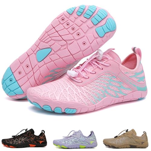 FJZFXKZL Erdungsschuhe mit Kupfer, geerdete Barfußschuhe, orthopädische Wanderschuhe for Damen und Herren(E,39 EU) von FJZFXKZL