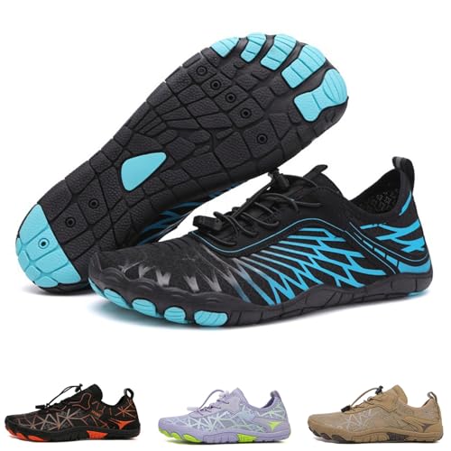 FJZFXKZL Erdungsschuhe mit Kupfer, geerdete Barfußschuhe, orthopädische Wanderschuhe for Damen und Herren(F,43 EU) von FJZFXKZL