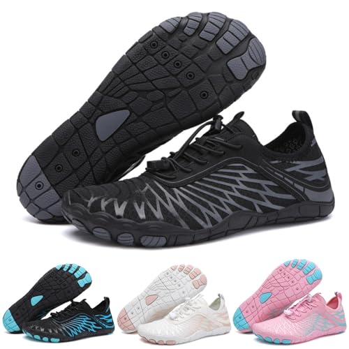 FJZFXKZL Erdungsschuhe mit Kupfer, geerdetes Schuhwerk for Damen und Herren mit Neuropathie, orthopädische Wanderschuhe(G,40 EU) von FJZFXKZL