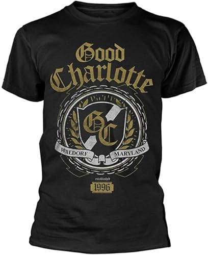 Good Charlotte Crest Mens T-Shirt Black Good Charlotte Crest Mens T-Shirt Black von FKASBOOLK