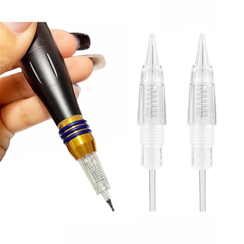 3R/3RL Nadelpatronen Transparent 10 Pack Permanent Make-up Stift Maschine Augenbrauen Eyeliner Lippenkontur Microblading-Nadeln 3R/3RL Nadelpatronen Transparent 10 Pack Permanent Make-up Stift Maschine Augenbrauen Eyeliner Lippenkontur Microblading-Nadeln von FKDG