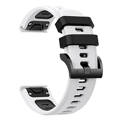 FKIMKF Uhrenarmband für Garmin Fenix 7 5 6 Pro Plus Epix Gen 2 Instinct 2 935, Saphir, weiches Silikon, 22 mm, For Quatix 5 6, Achat von FKIMKF