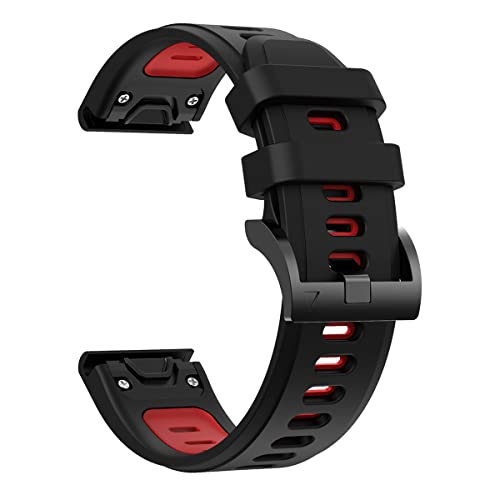 FKIMKF Uhrenarmband für Garmin Fenix 7 5 6 Pro Plus Epix Gen 2 Instinct 2 935, Saphir, weiches Silikon, 22 mm, Quick Fit 22mm, Achat von FKIMKF