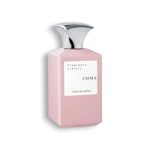 FRAGRANCE LIBRARY Emma Extrait de Parfum • Damenduft • Blumig, Süß, Fruchtig, Pudrig & Cremig • 100ml Flakon oder 3ml Probe • Luxus Nischenparfum für Frauen (100 ml) von Fragrance Library