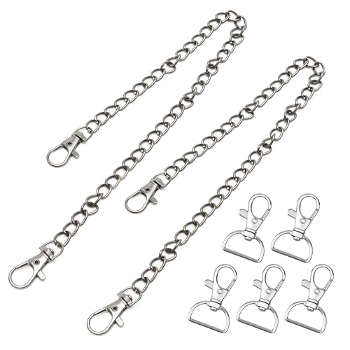 2 Stück Schlüsselkette mit Karabiner, Hosenkette Schlüssel Edelstahl, Brieftaschen Geldbeutel Hosen Kette für Männer und Frauen 2 Stück Schlüsselkette mit Karabiner, Hosenkette Schlüssel Edelstahl, Brieftaschen Geldbeutel Hosen Kette für Männer und Frauen von FL HUA