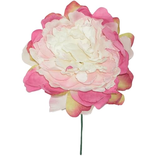 Blume mit gelockten Blättern Haarzubehör (Rosa) von FLAMENCA SHOP