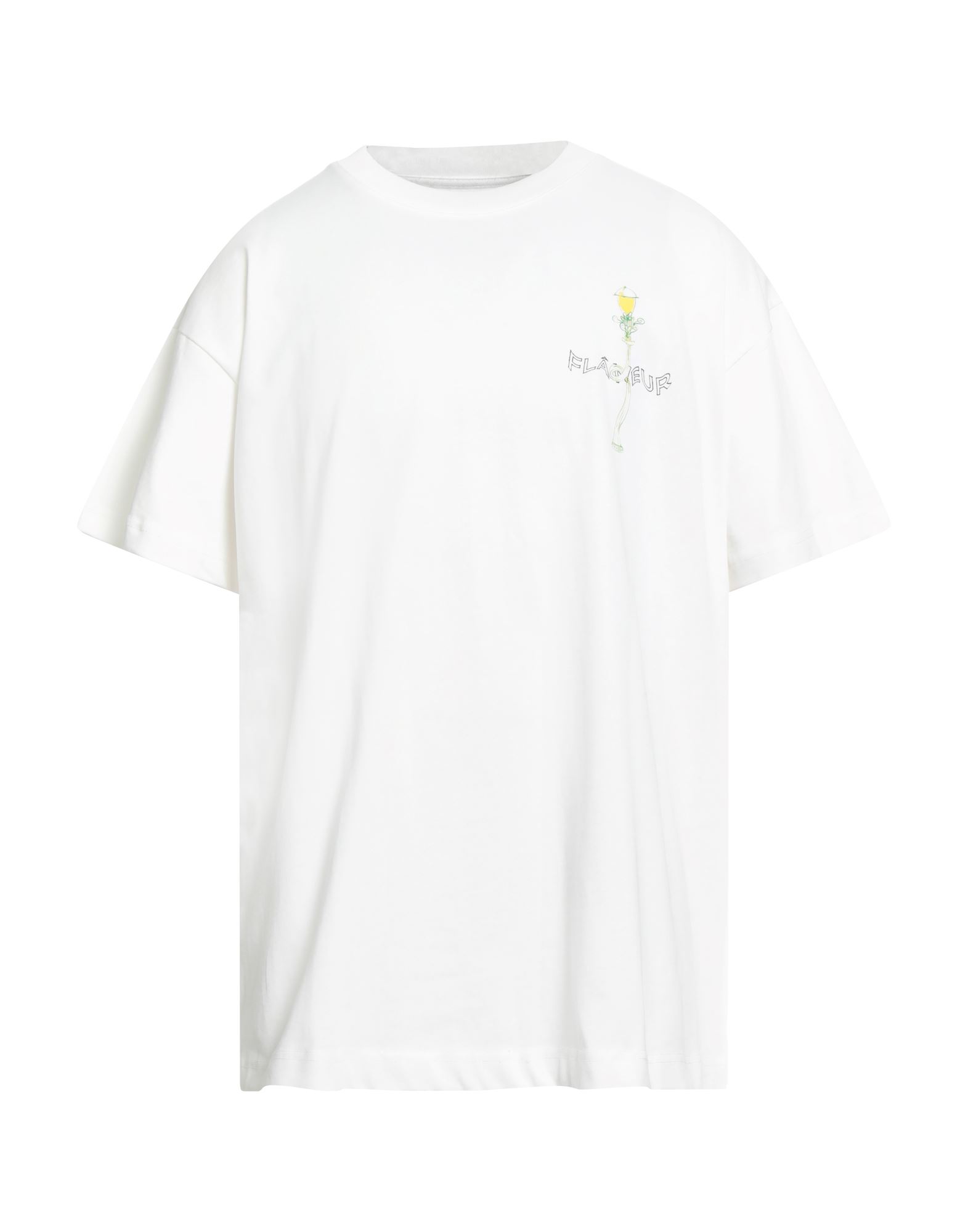 FLÂNEUR T-shirts Herren Weiß von FLÂNEUR