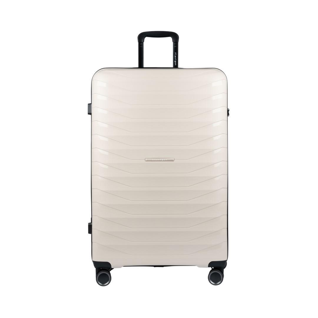 FLANIGAN - 4Rad-Schalentrolley Beige Sand von FLANIGAN