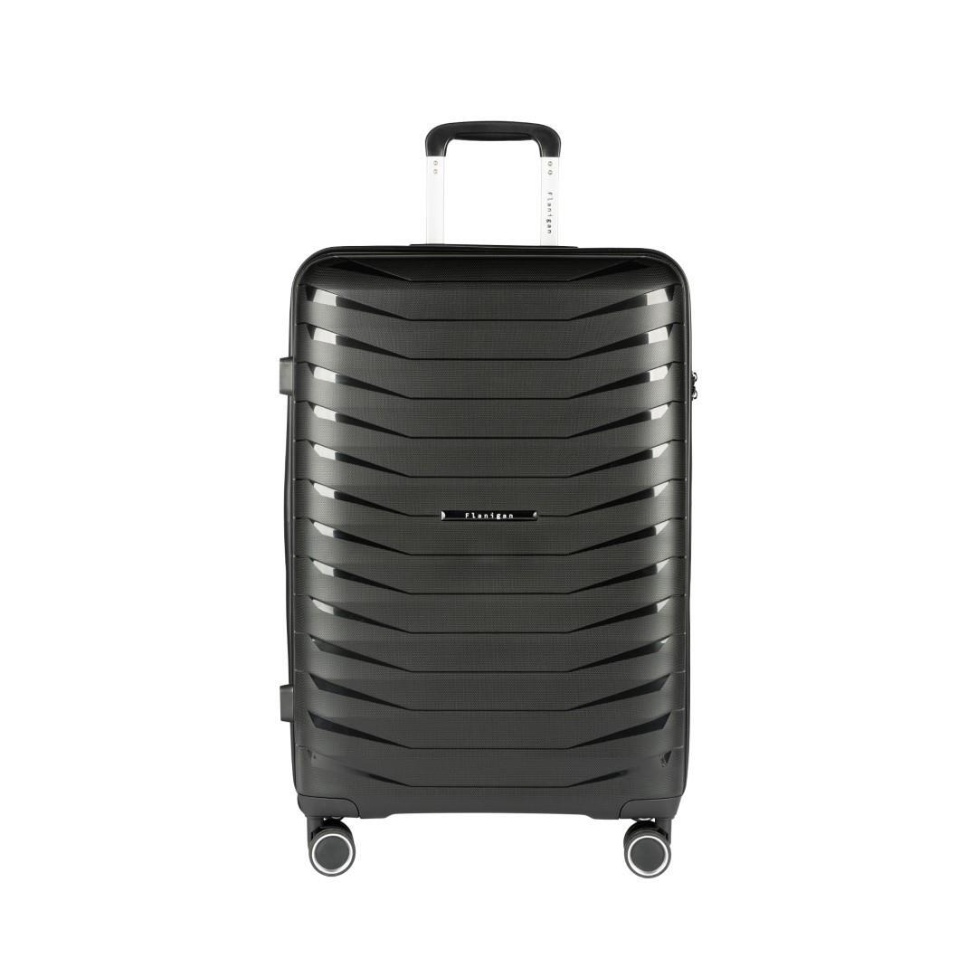 FLANIGAN - 4Rad-Schalentrolley Black Schwarz von FLANIGAN