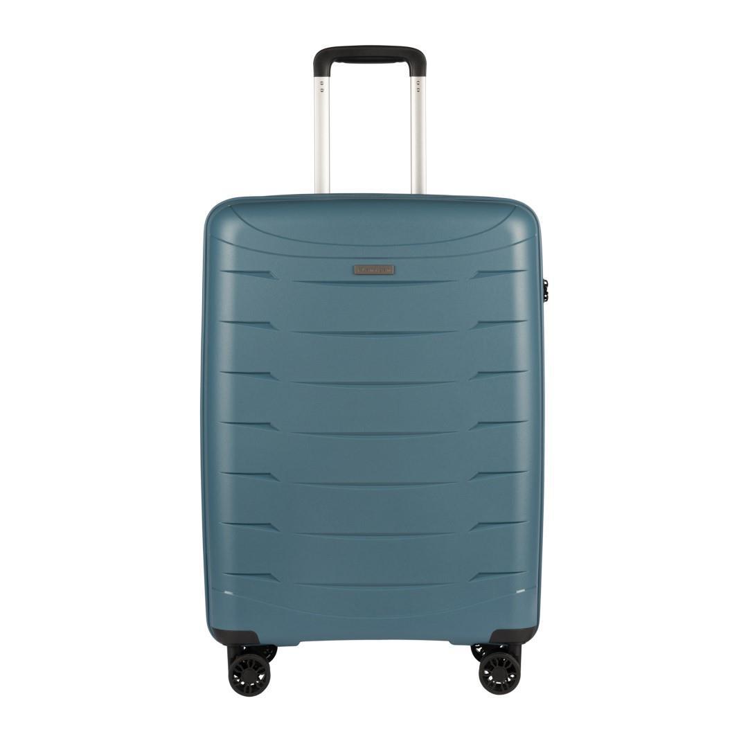 FLANIGAN - 4Rad-Schalentrolley Franklin M Graublau Grau von FLANIGAN