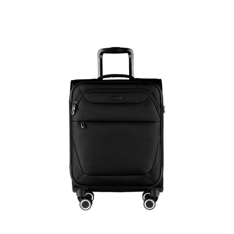 FLANIGAN - 4Rad-Weichgepäcktrolley Magellan 4X4 S Schwarz Schwarz von FLANIGAN