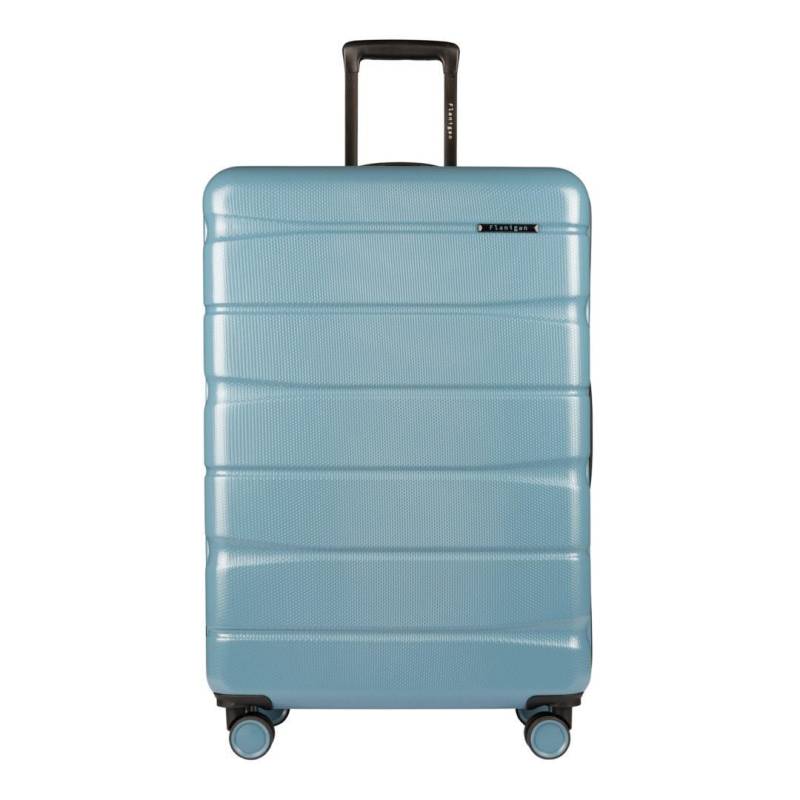 FLANIGAN - AB13 4Rad-Schalentrolley Blue Stone Blau von FLANIGAN