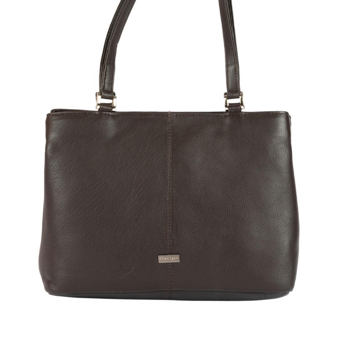 FLANIGAN - ALABAMA Businesstasche Braun Braun von FLANIGAN