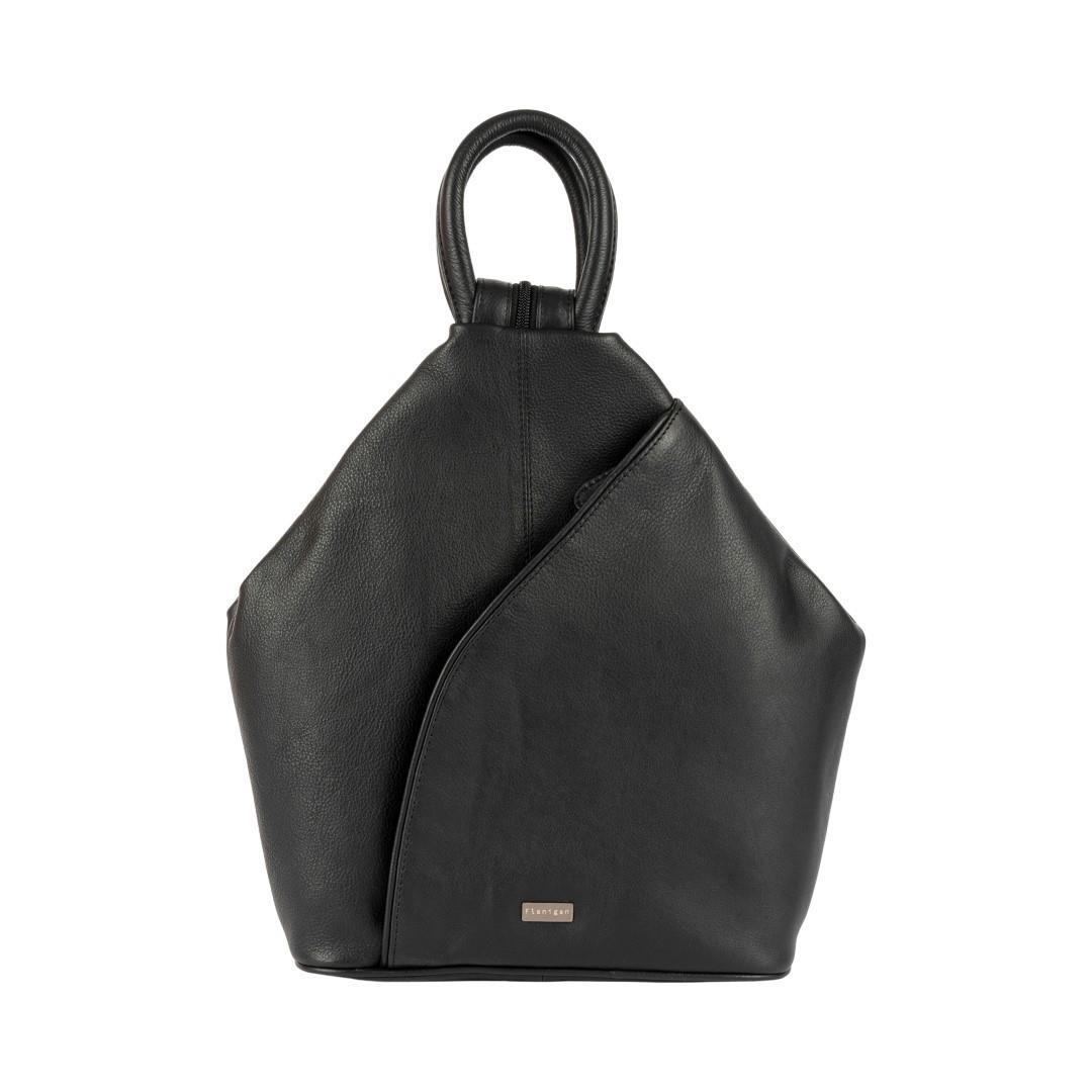 FLANIGAN - ALABAMA Cityrucksack Schwarz Schwarz von FLANIGAN