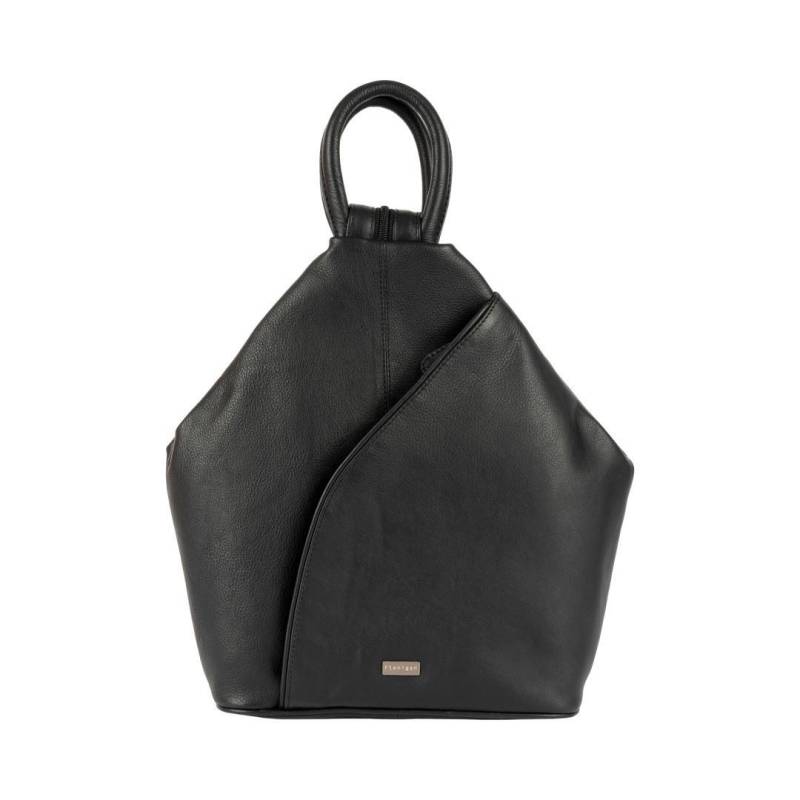 FLANIGAN - ALABAMA Cityrucksack Schwarz Schwarz von FLANIGAN