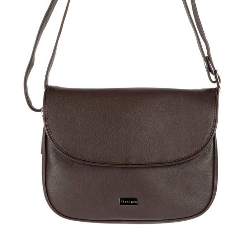 FLANIGAN - ALABAMA Üb-Handtasche Braun Braun von FLANIGAN