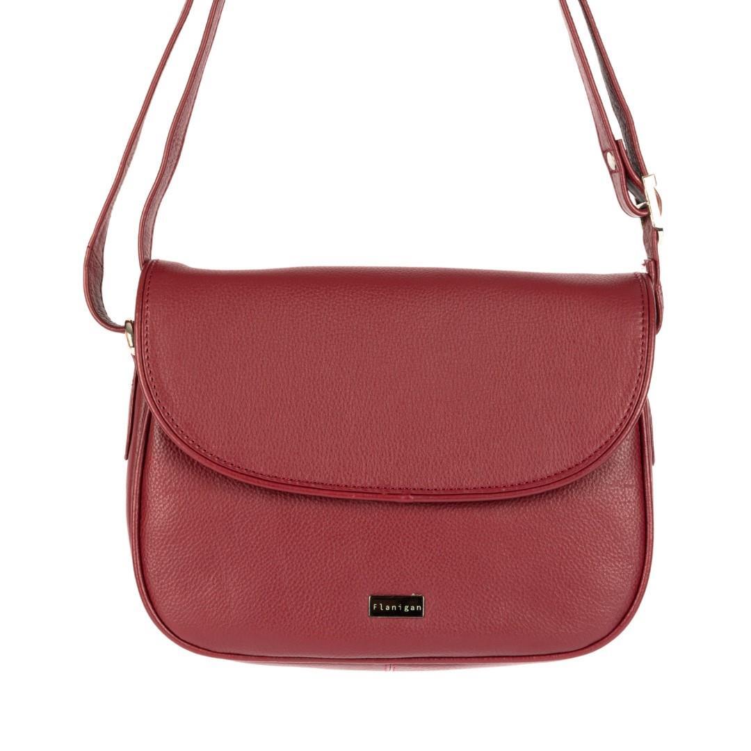 FLANIGAN - ALABAMA Üb-Handtasche Rot Rot von FLANIGAN