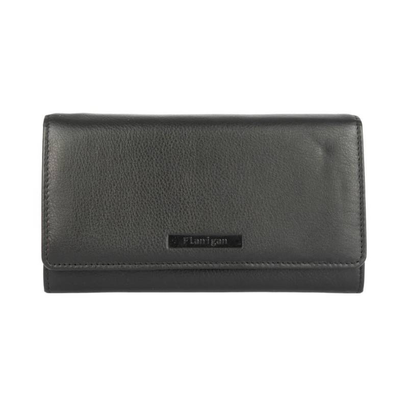 FLANIGAN - ALBA Langbörse Schwarz Schwarz von FLANIGAN