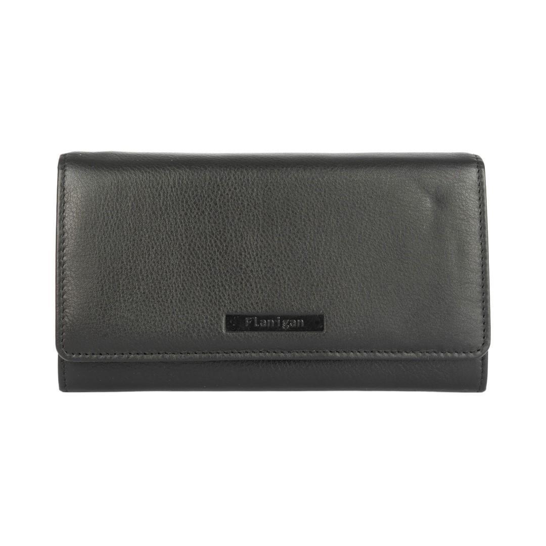 FLANIGAN - ALBA Langbörse Schwarz Schwarz von FLANIGAN