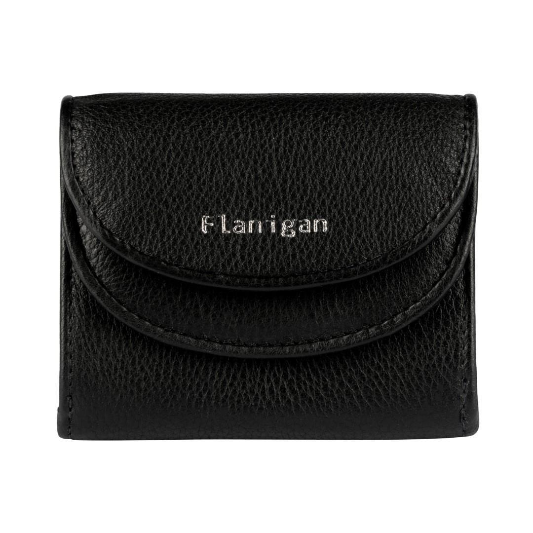FLANIGAN - Börse Luise Schwarz Schwarz von FLANIGAN