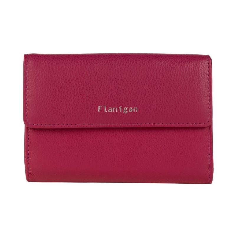 FLANIGAN - Damenbörse Luise Pink Pink von FLANIGAN