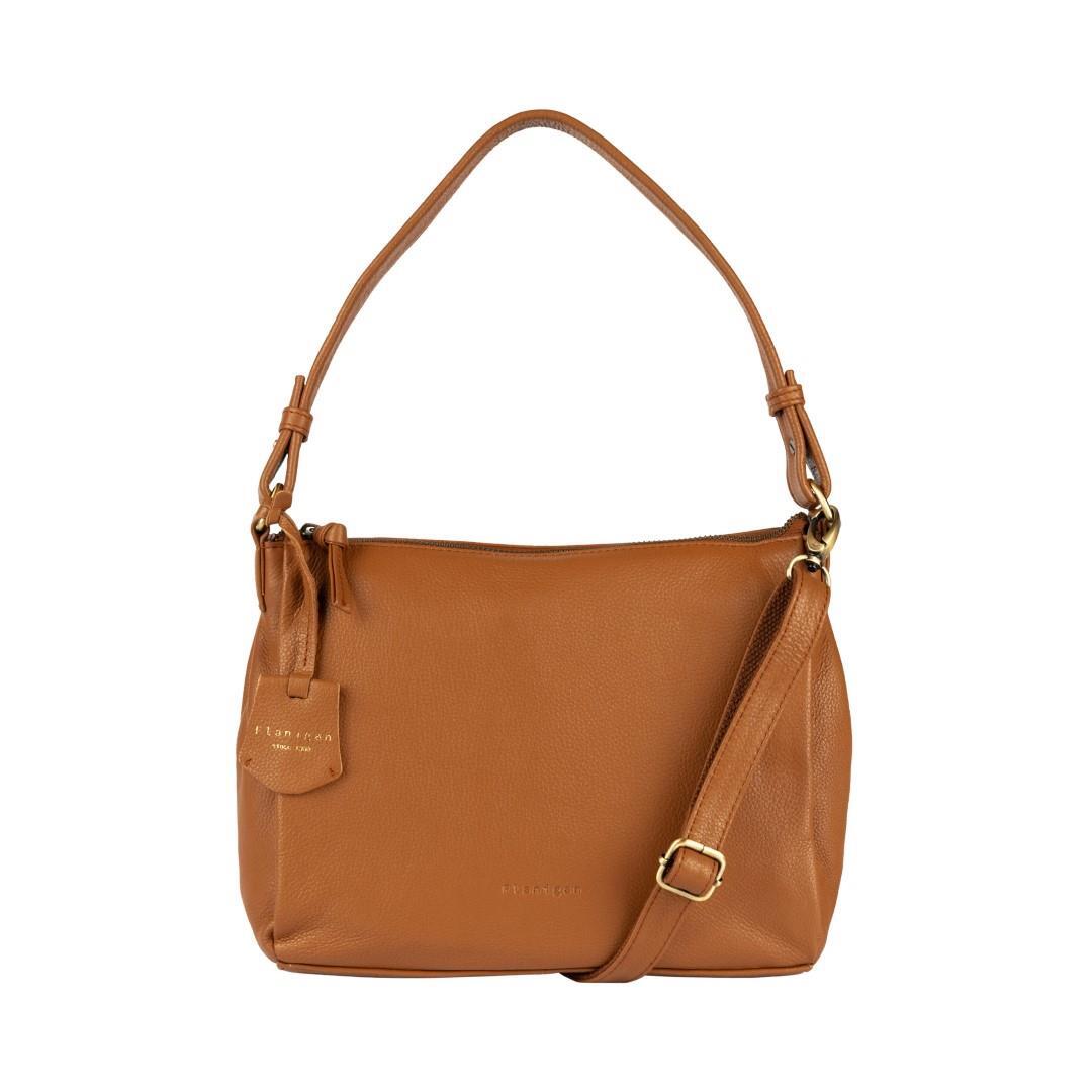 FLANIGAN - Handtasche Finja Cognac Cognac von FLANIGAN