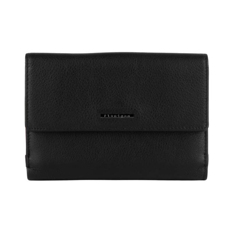 FLANIGAN - LANGLEY Damenbörse Schwarz Schwarz von FLANIGAN