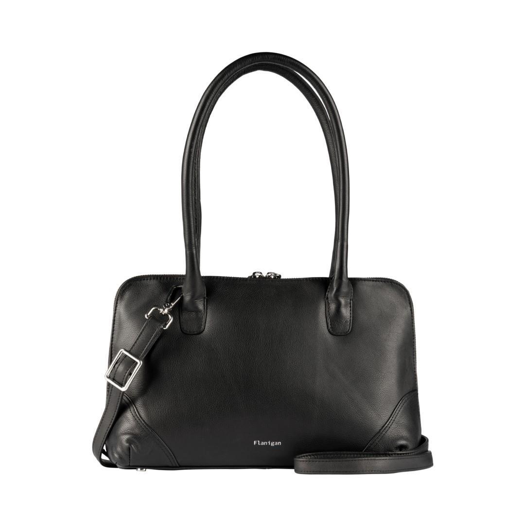 FLANIGAN - LUGANO Cityshopper Schwarz Schwarz von FLANIGAN