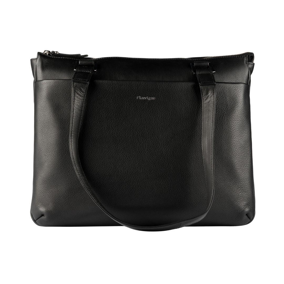 FLANIGAN - LUGANO Cityshopper Schwarz Schwarz von FLANIGAN