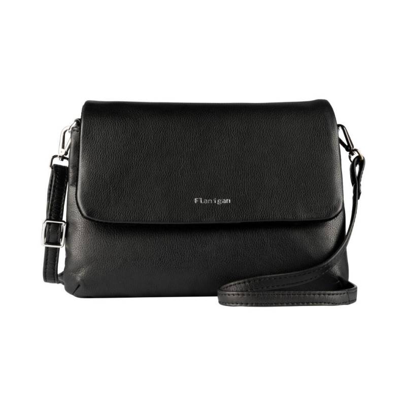 FLANIGAN - LUGANO Handtasche Schwarz Schwarz von FLANIGAN