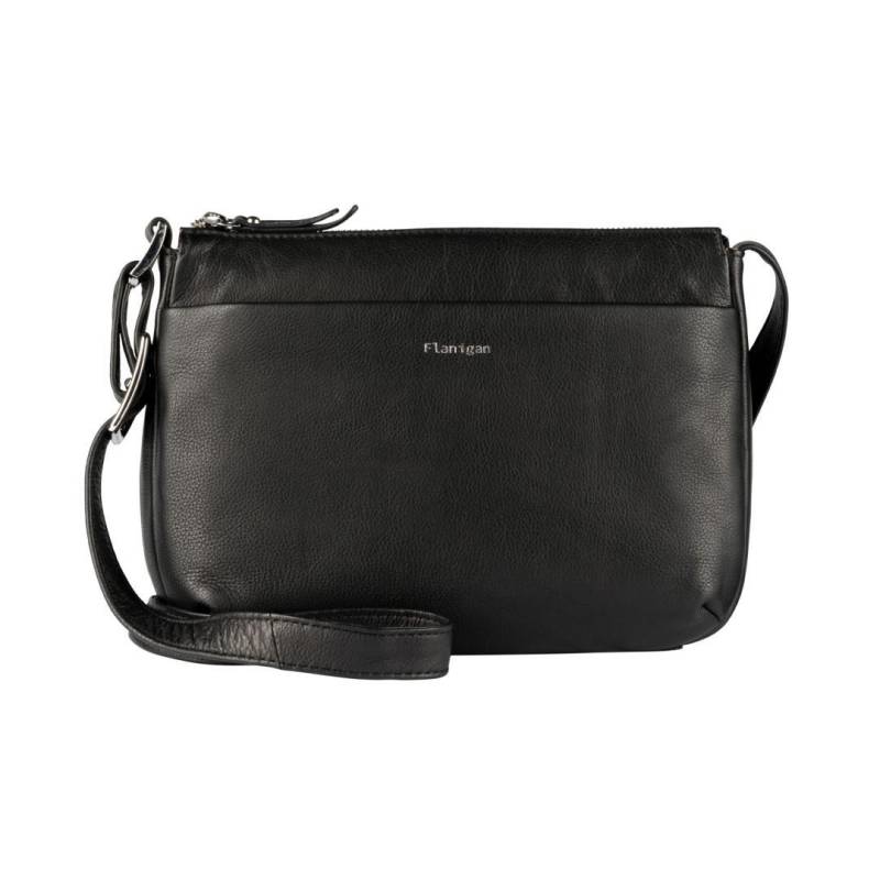 FLANIGAN - LUGANO Handtasche Schwarz Schwarz von FLANIGAN