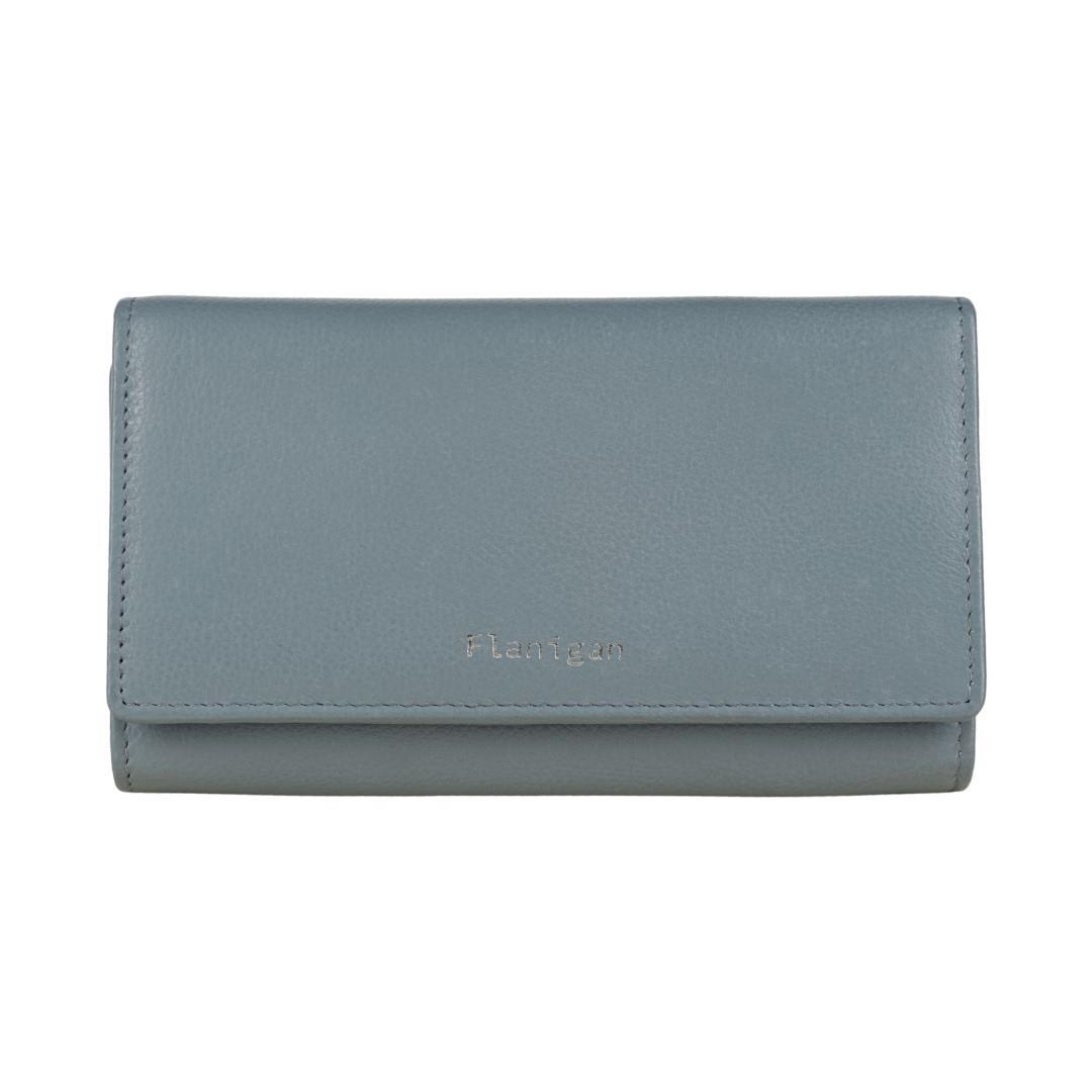 FLANIGAN - Langbörse Luise Blau Blau von FLANIGAN