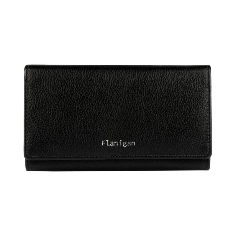 FLANIGAN - Langbörse Luise Schwarz Schwarz von FLANIGAN