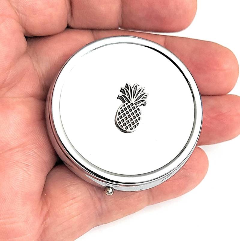 Ananas Fach Pill Box Case Container/Us2 von FLEAMARKETCAVE2