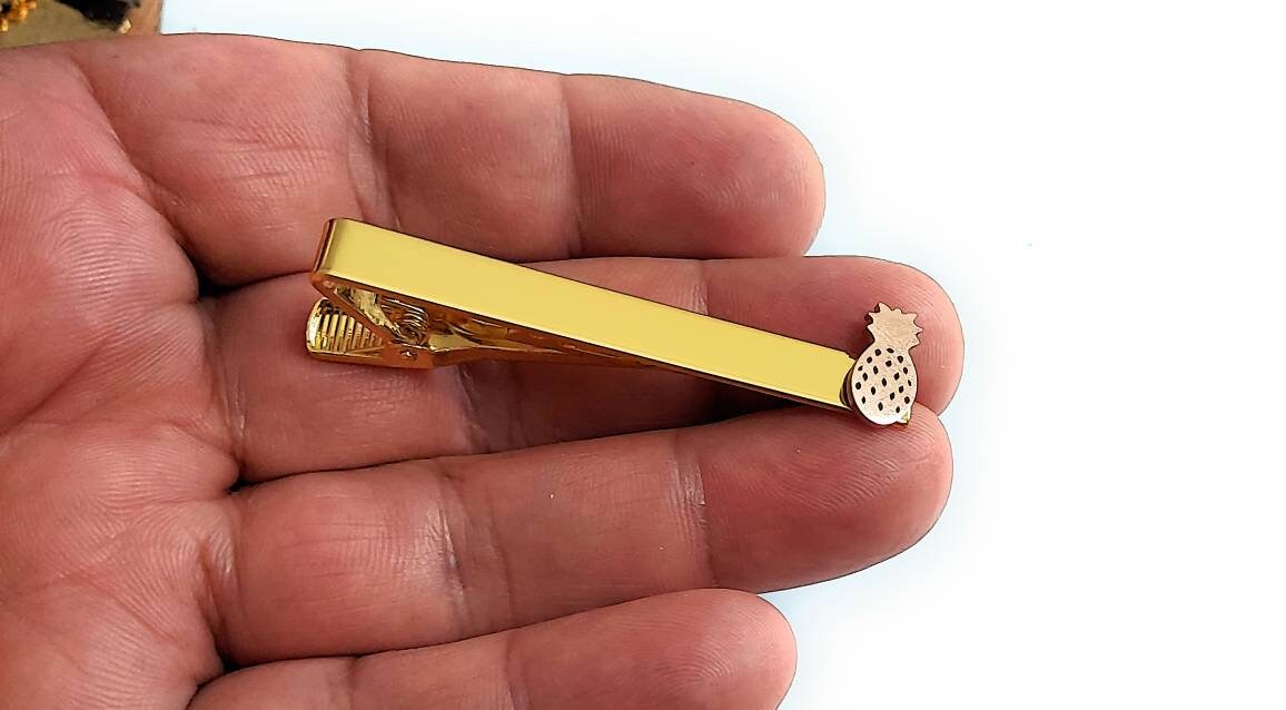 Große Design Pineapple Tie Clip Krawatte Bar /P4 von FLEAMARKETCAVE2