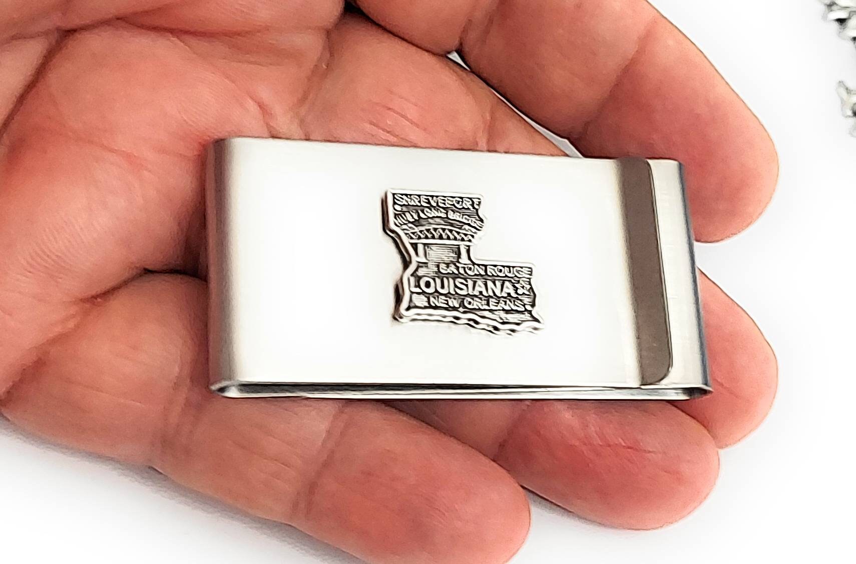 Handgemachter Louisiana-New Orleans State Money Clip/Us1 von FLEAMARKETCAVE2