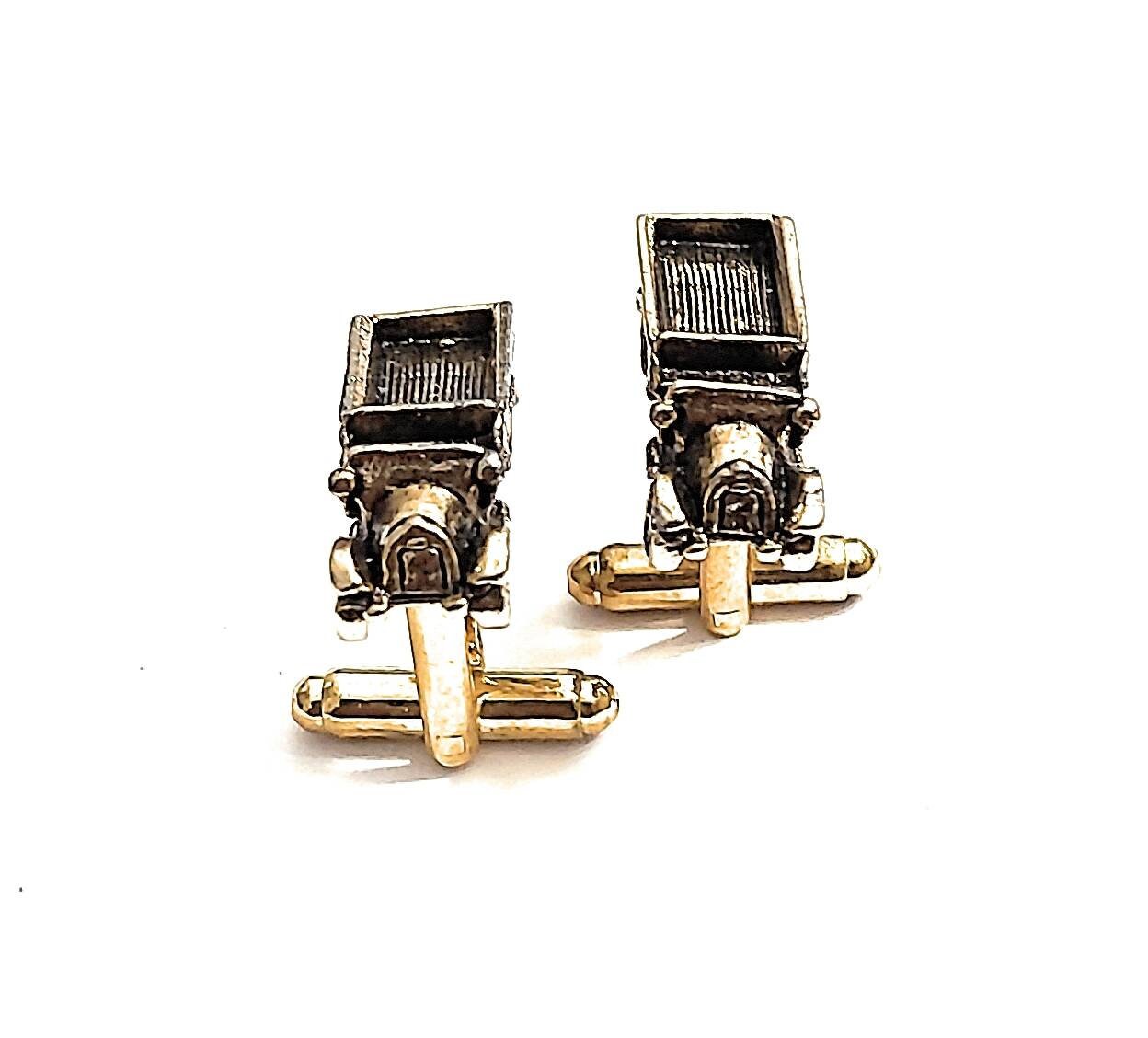 Seltene Erstaunliche Details Vintage Alten Lkw Cufflinks /P2 von FLEAMARKETCAVE2