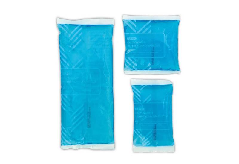 FLEXEO Kalt-Warm-Kompresse, 3-tlg., Mehrfachkompresse blau von FLEXEO