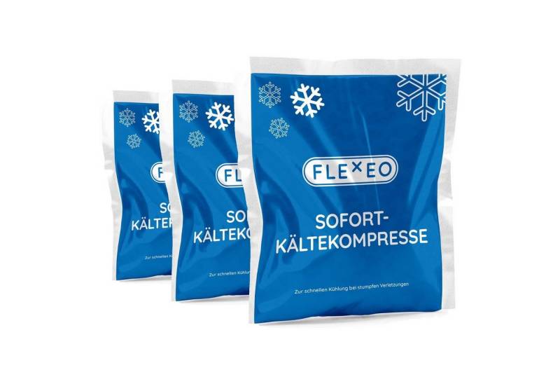 FLEXEO Kalt-Warm-Kompresse Sofort Kältekompresse, 10-tlg., Kühlakku Kühlpad 15x17cm FLEXEO Kalt-Warm-Kompresse Sofort Kältekompresse, 10-tlg., Kühlakku Kühlpad 15x17cm von FLEXEO