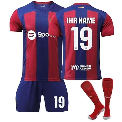 FLGXSTP Personalisiertes Barca Heimstil 2023/24 Trikot Football Trikot Kinder Erwachsene Fussball Trikots & Shorts mit GRATIS Name Nummer Fußball Trikot FLGXSTP Personalisiertes Barca Heimstil 2023/24 Trikot Football Trikot Kinder Erwachsene Fussball Trikots & Shorts mit GRATIS Name Nummer Fußball Trikot von FLGXSTP