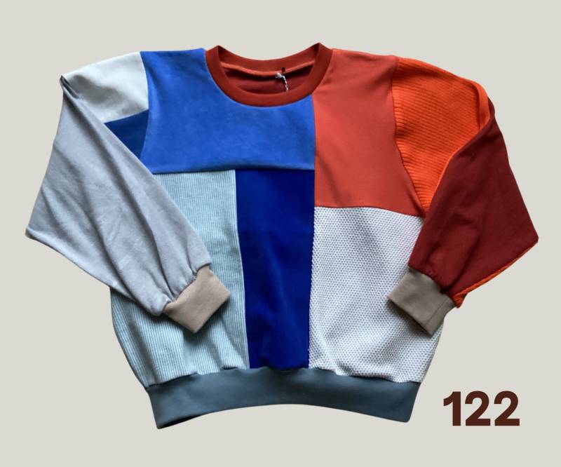 Upcycling Patchworkpullover Für Kinder von FLICKWEAR