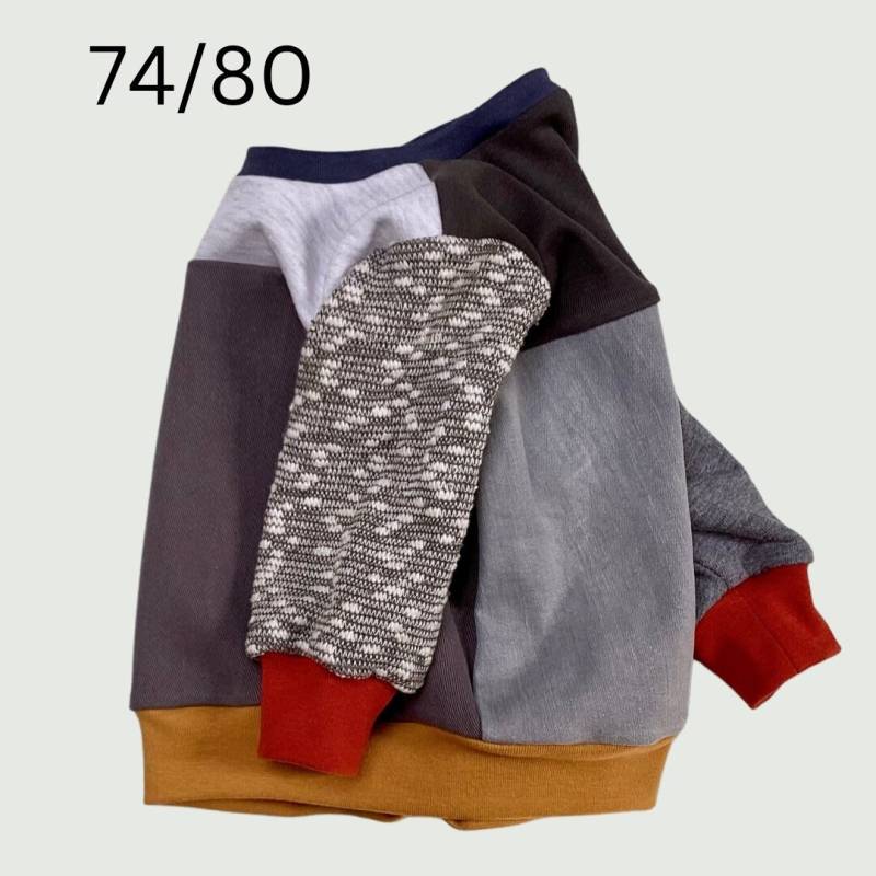 Upcycling Patchworkpullover Für Kinder von FLICKWEAR