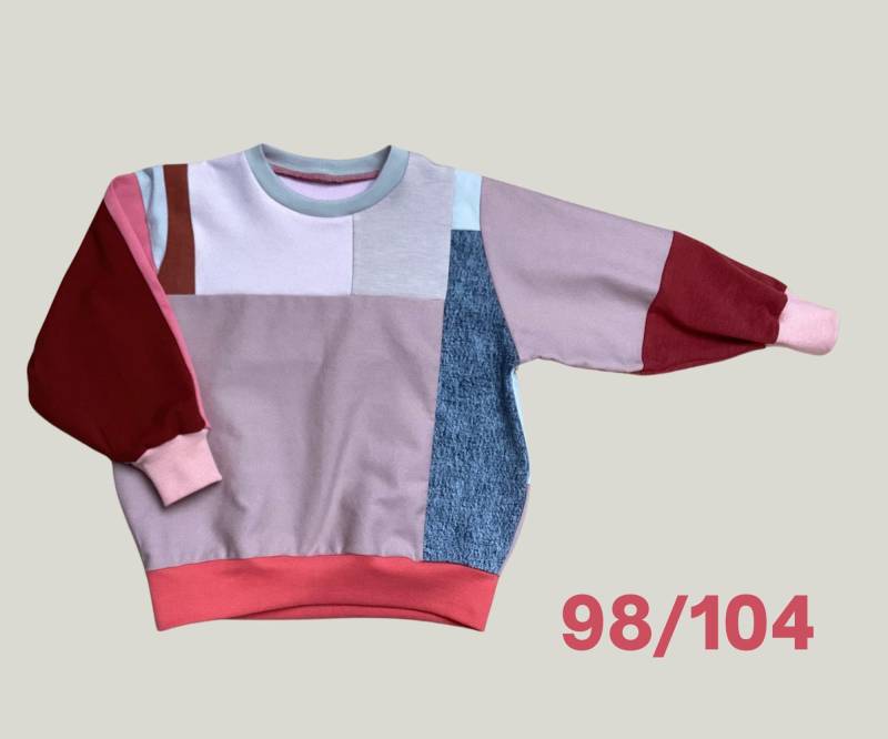 Upcycling Patchworkpullover Für Kinder von FLICKWEAR