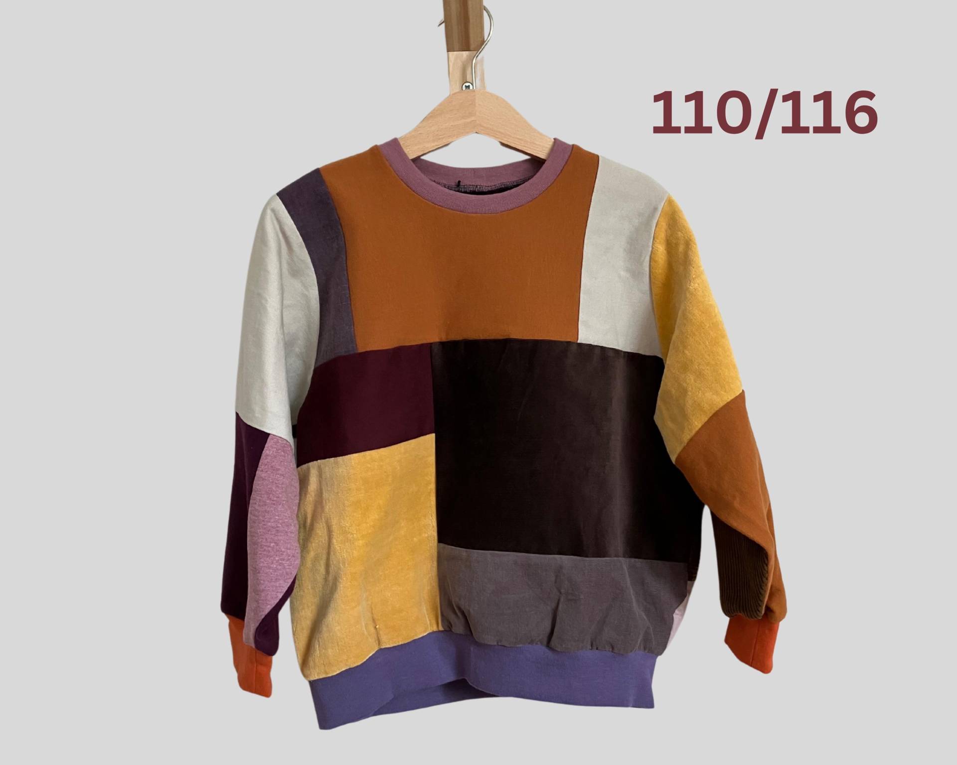 Upcycling Patchworkpullover Für Kinder von FLICKWEAR