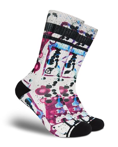 FLINCK Luminol Glow Sportsocken – Nahtlos & Atmungsaktiv | Für Radfahren & Fitness | Unisex | Größe 39-41 (M) | 1 Paar von FLINCK