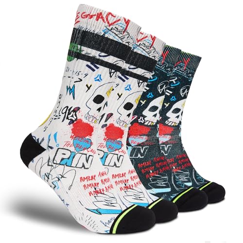 FLINCK Socken 2-pack Pain Cave - Crossfit-Socken, Laufsocken, Fitness-Socken, Fahrradsocken mit nahtlosem Zehenverschluss 39-41 von FLINCK