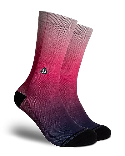 FLINCK Socken Rusty Pink - Crossfit-Socken, Laufsocken, Fitness-Socken, Fahrradsocken mit nahtlosem Zehenverschluss (42-44) von FLINCK