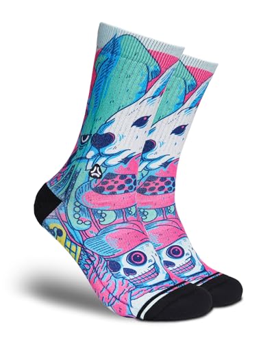 FLINCK White Rabbit Sportsocken – Nahtlos & Atmungsaktiv | Für Fitness & Hyrox | Unisex | Größe 45-48 (XL) | 1 Paar von FLINCK